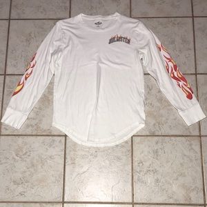 Men’s Hollister Long Sleeve Fire Shirt (XS)